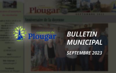 Bulletin municipal de SEPTEMBRE 2023