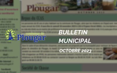 Bulletin municipal de OCTOBRE 2023